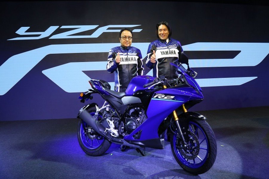 Yamaha YZF-R2 in India; Price starts at ₹2.30 lakh.