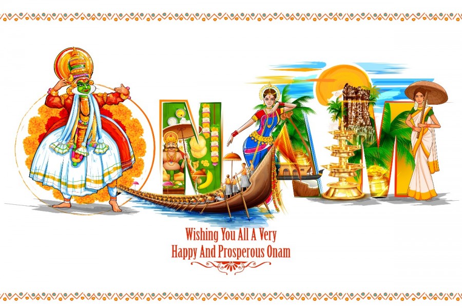 Onam Wishes from Prime Minister, President and Others