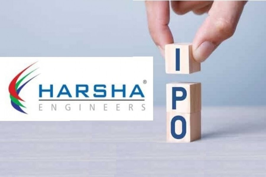 Lists at 36% premium to issue price,Harsha Engineers makes strong debut.