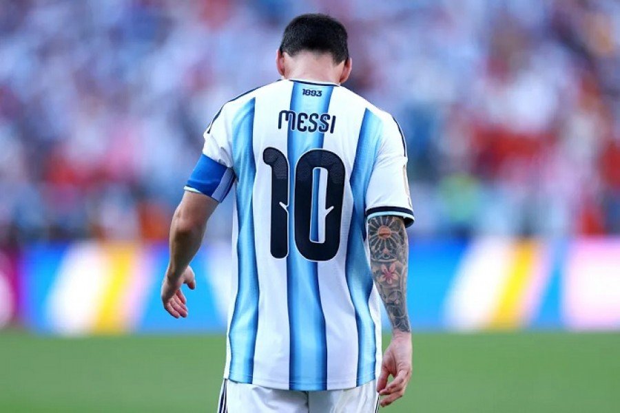 Messi  retired from international football.