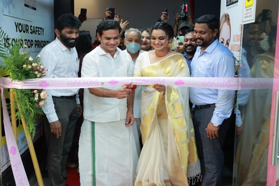 Midas Beauty Mart inaugurated its renovated showroom