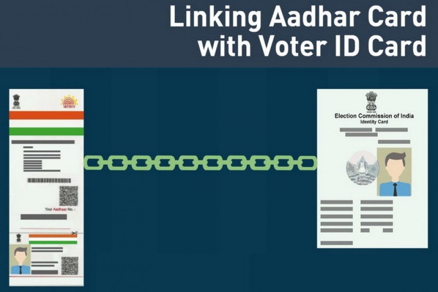 Proposed bill on Aadhaar-voter ID linking: Would be in Loksabha on Monday